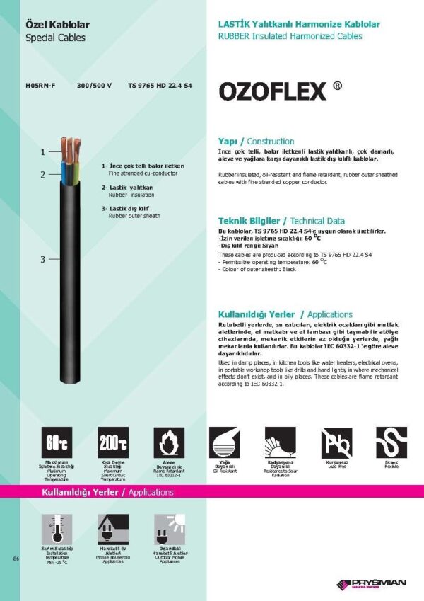 Rubber Insulated Cables